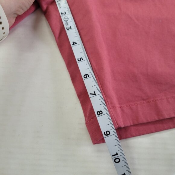 J Crew Shorts Mens 33 Red 9" Flat Front Golf Preppy Beach‎ Classic Style H5020 - Picture 10 of 12